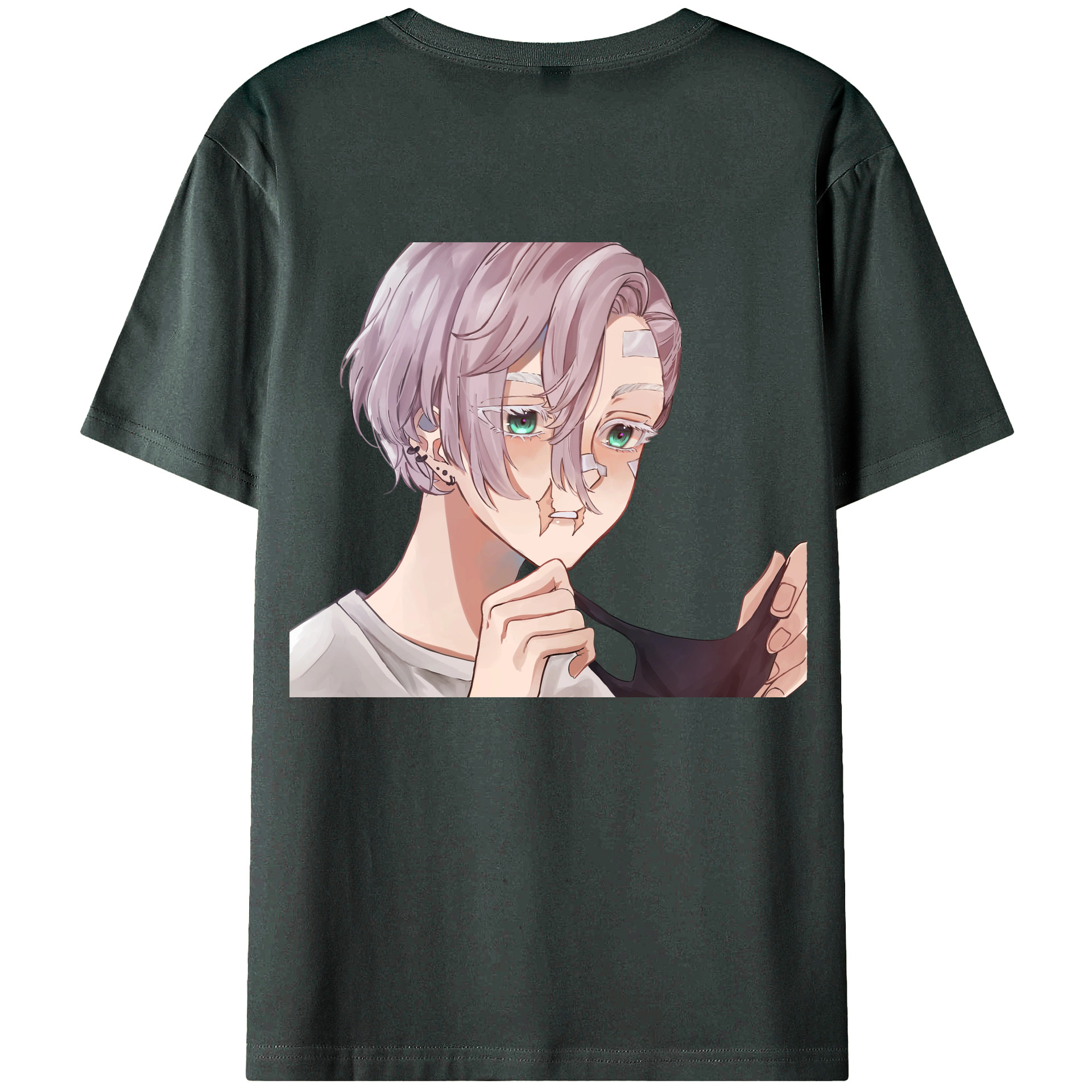 （画像用） 東京リベンジャーズ Tokyo Revengers 綿100％ メンズ半袖Tシャツ（バックプリント） 通気性